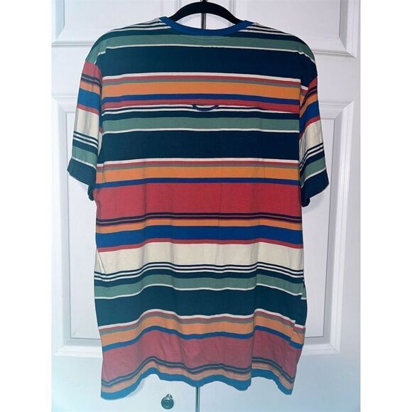 Looney Tunes Wile E. Coyote Road Runner Striped T-Shirt XL Unisex - Picture 5 of 5